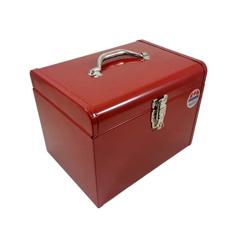 Mastercraft Red Metal Tool Box – OTL Webstore